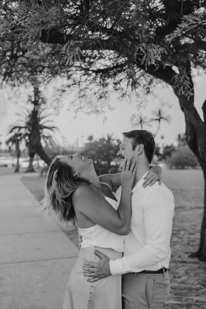 rotary park engagement photos in lake havasu city