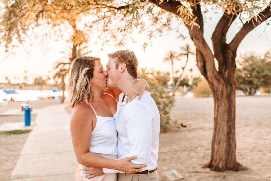 rotary park engagement photos in lake havasu city