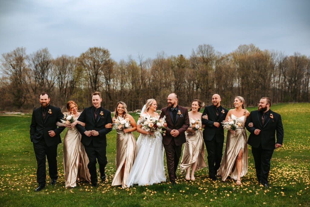 how to have a great time with wedding parties 