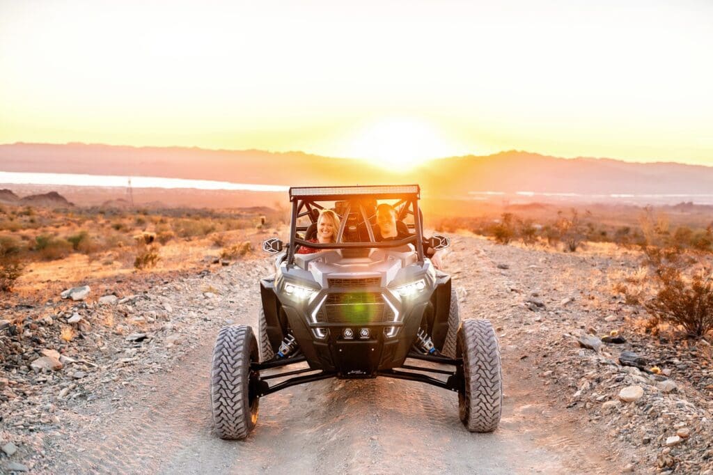 engagement session with polaris razr lake havasu city