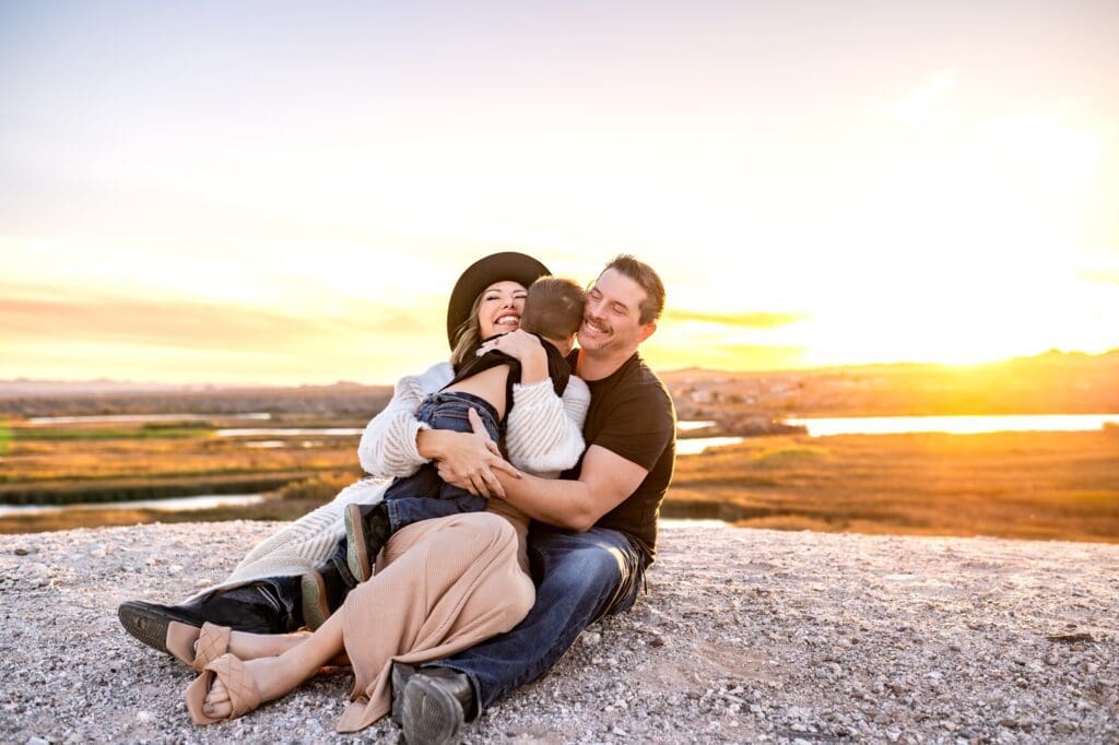 family photos with arizona sunset surprise family photographer