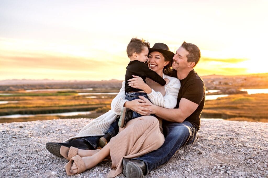 family photographer in surprise arizona castle rock family photos