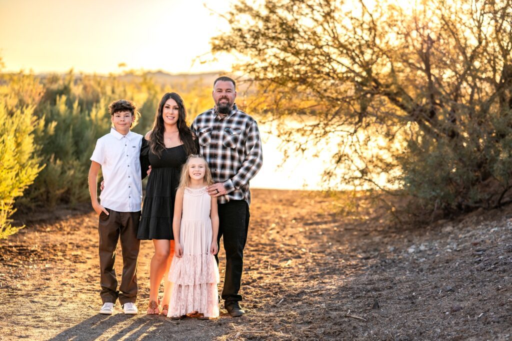 Family Photos at Castle Rock Bay in Lake Havasu City