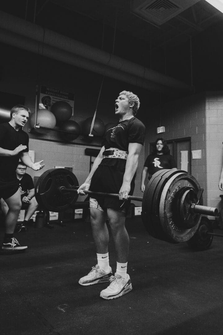 high school football weight lifting - phoenix football photographer ashley durham photography