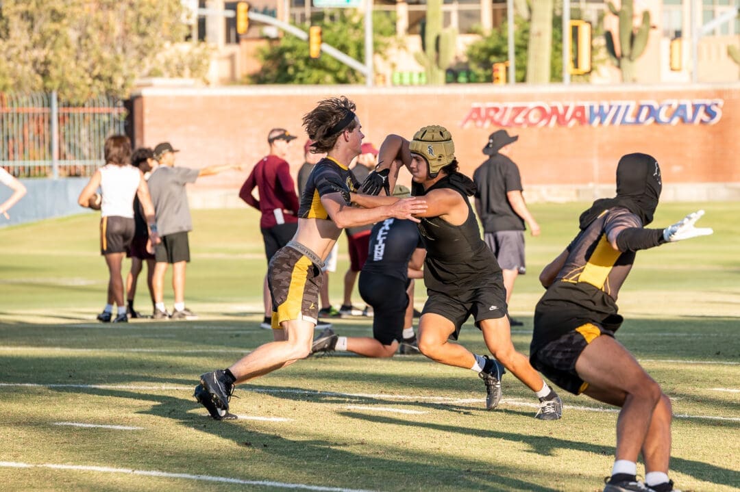 high school 7x7 football tournament at the university of arizona in tucson june 2024