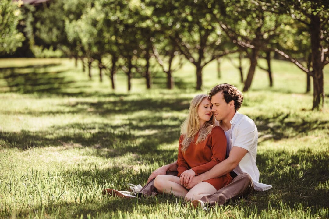 engagement photos at orchard canyon in sedona